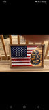 Navy Anchor Wood background - Oberle's