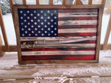Custom American Flag w/Sword - Oberle's