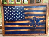 EMT…….Wood Flag